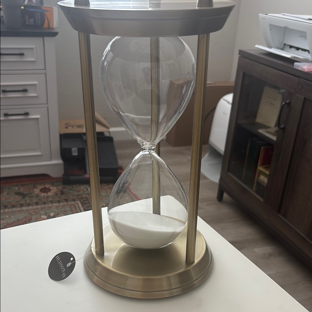 Hourglass Brass Timer